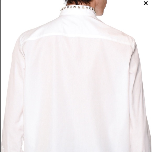 Valentino Rockstud Collar Shirt - Picture 2 of 5